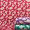 Printed Linen Silk Fabric-F2090